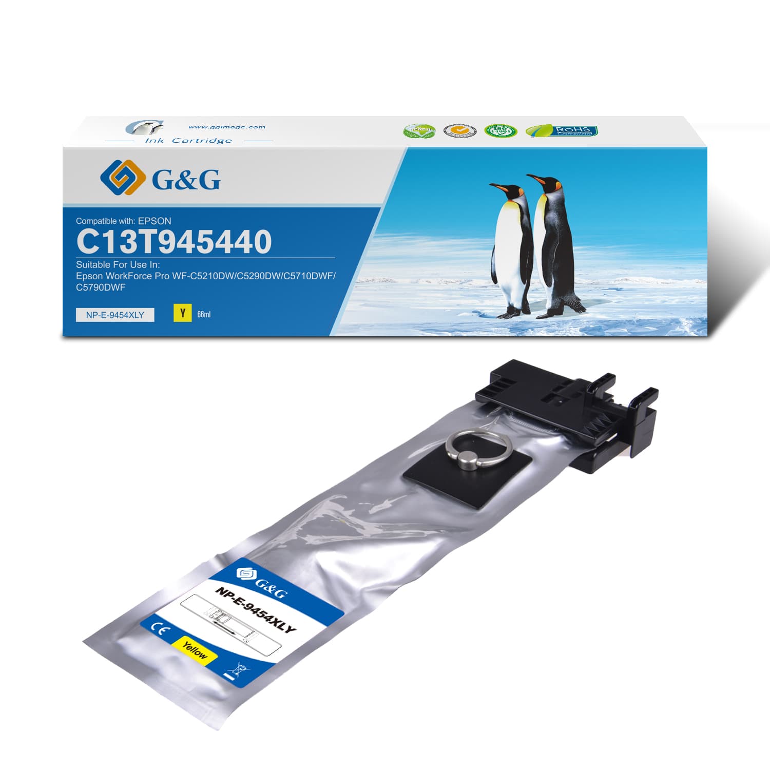 Cartus Premium G&G (5K) Epson T9454 Yellow (C13T945440)
