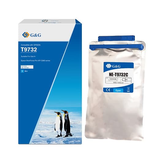Cartus Premium G&G (22K) Epson T9732 Cyan (C13T973200)