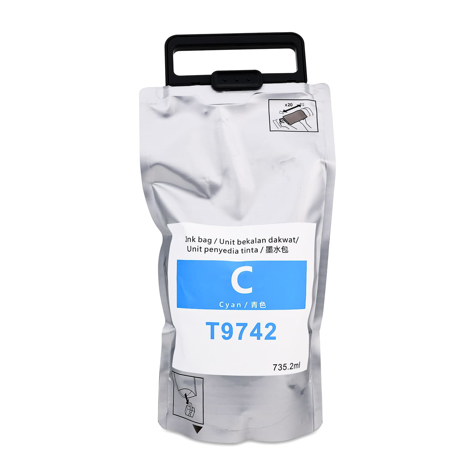 Cartus compatibil Epson T9742 Cyan (C13T974200)