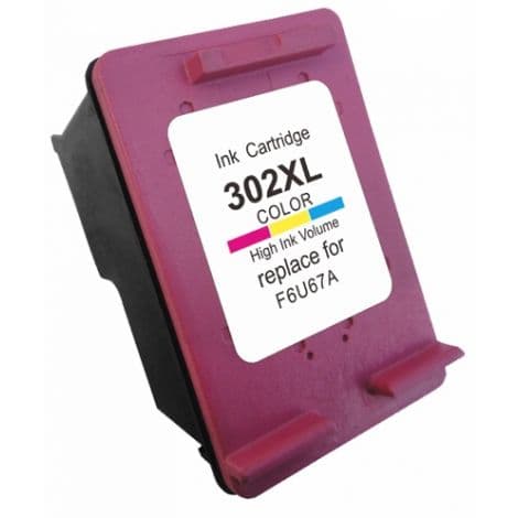 Cartus compatibil HP 302XL Color (F6U67AE)