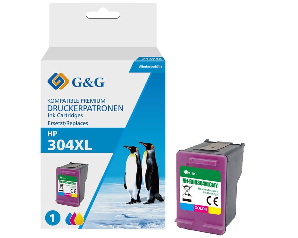 Cartus Premium G&G HP 304XL Color (N9K07AE)