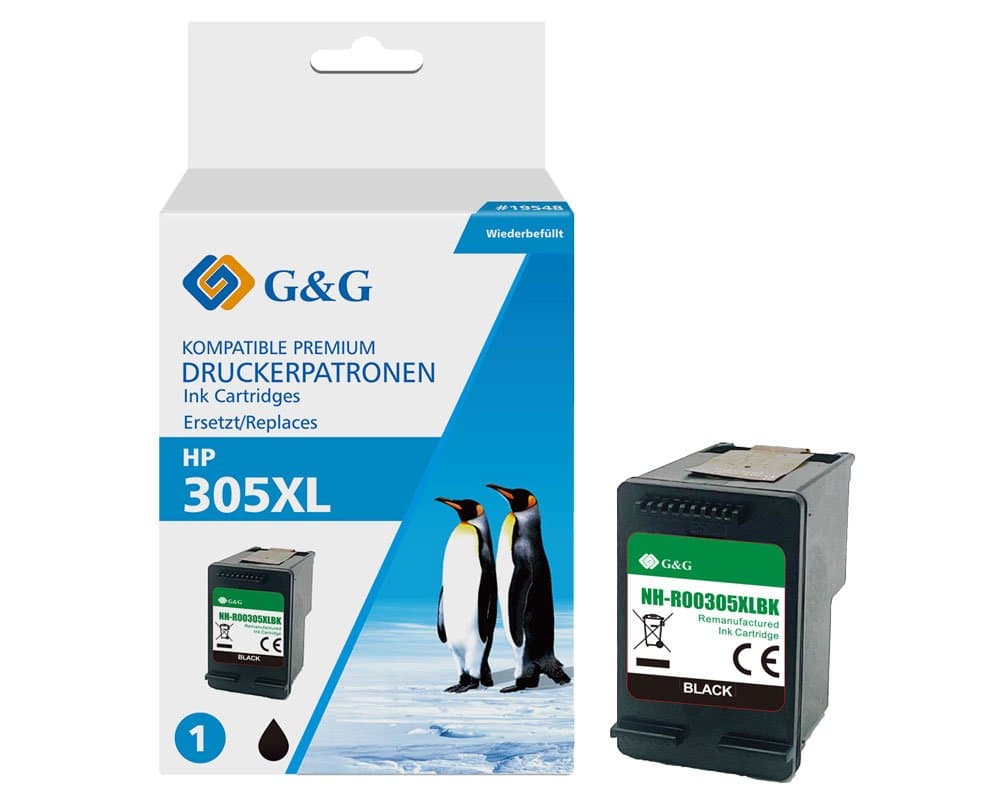 Cartus Premium G&G HP 305XL Black (3YM61AE)