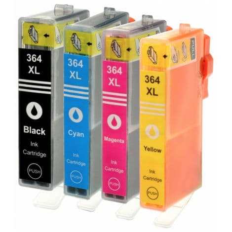 Pachet de cartuse compatibile HP 364XL