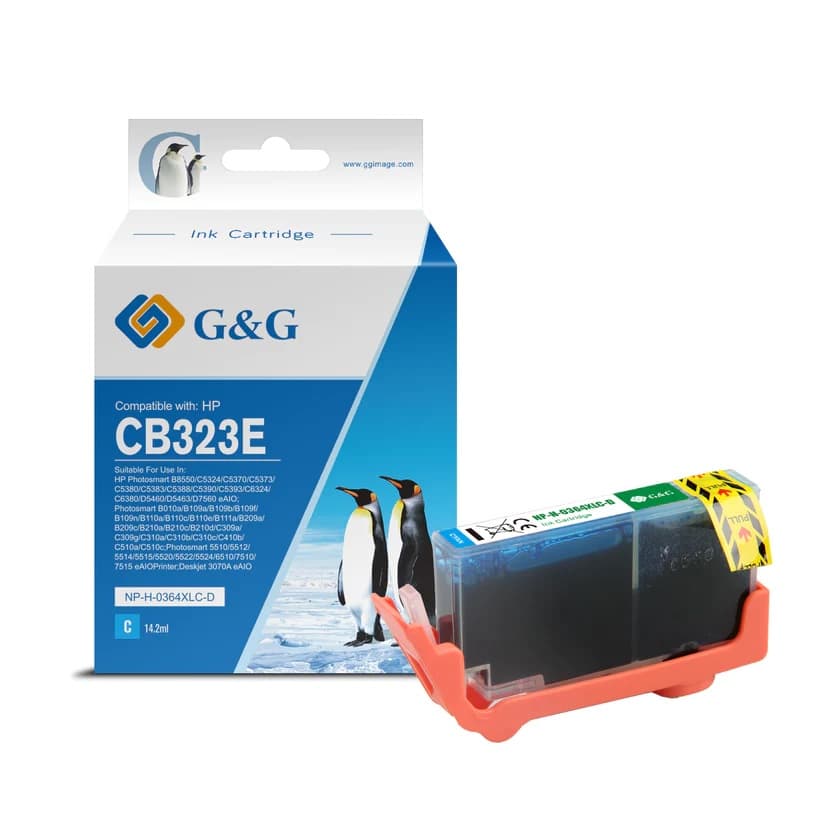 Cartus Premium G&G HP 364XL Cyan (CB323EE)
