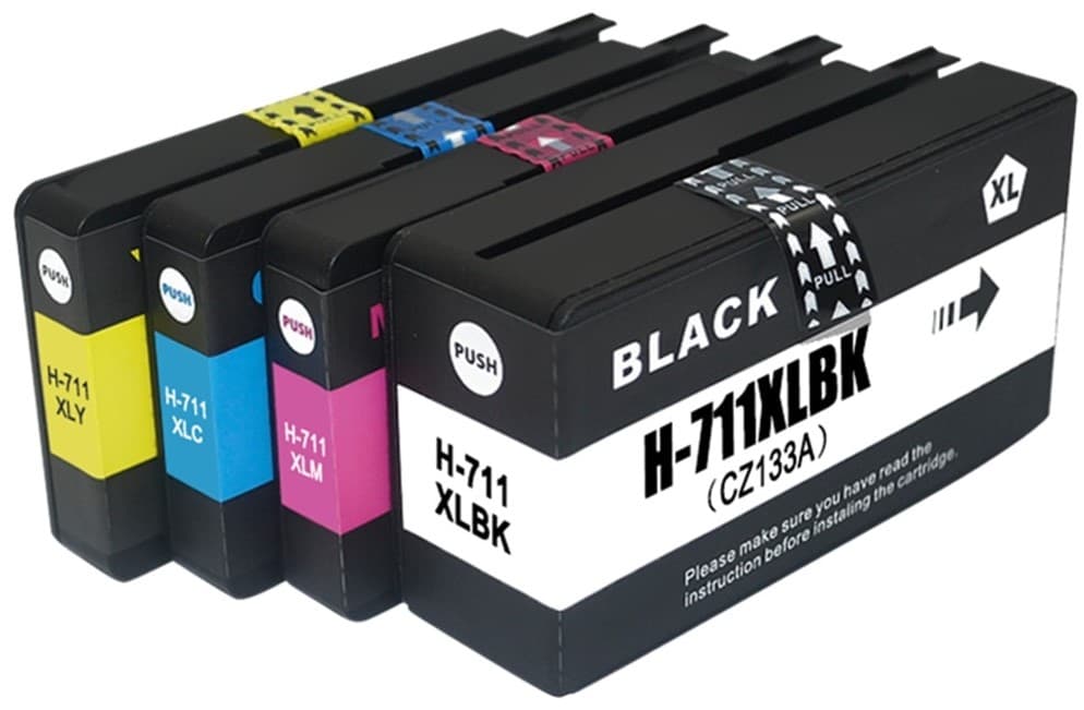 Pachet de cartuse compatibile HP 711XL