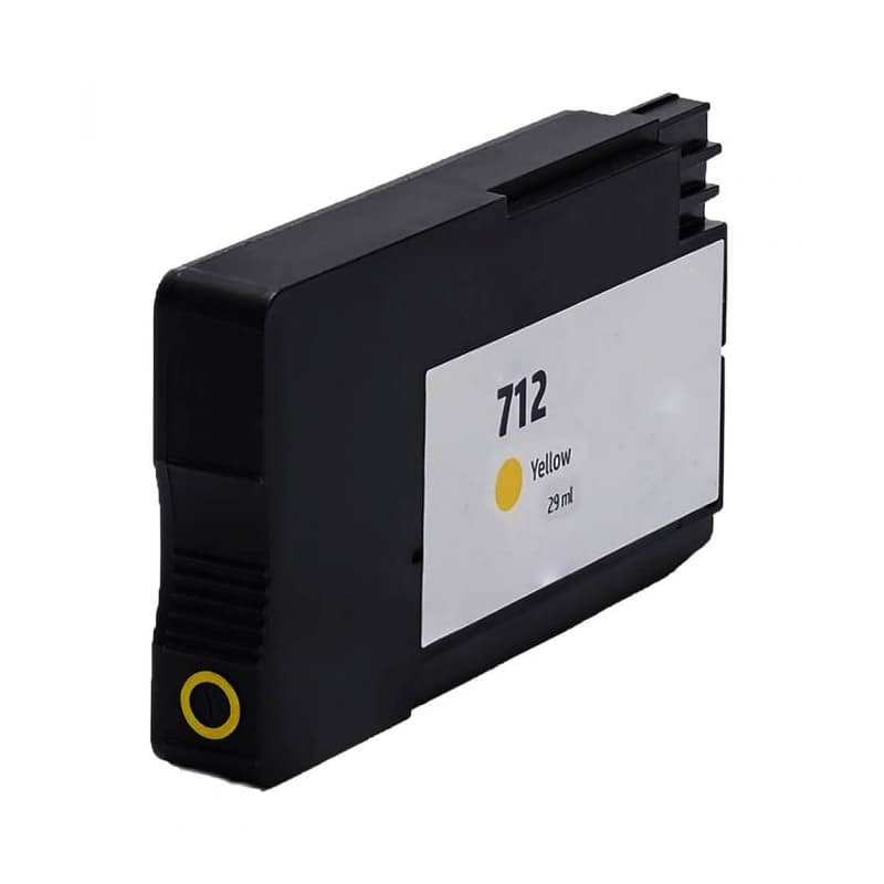 Cartus compatibil HP 712 Yellow (3ED69A)
