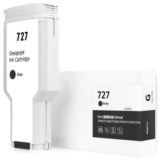 Cartus compatibil HP 727 Gray (F9J80A)