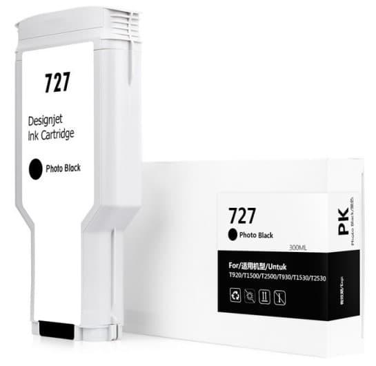 Cartus compatibil HP 727 Photo Black (F9J79A)