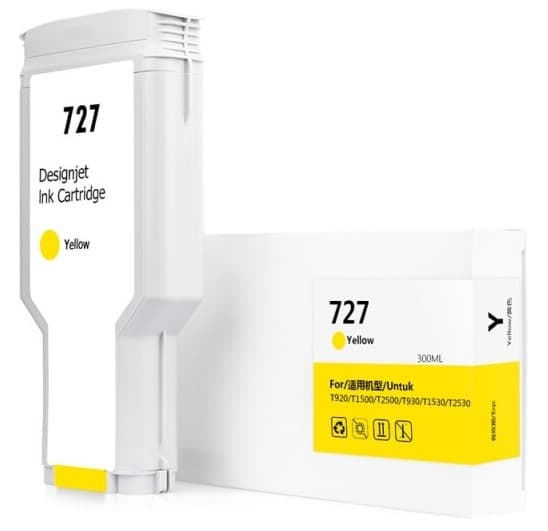Cartus compatibil HP 727 Yellow (F9J78A)