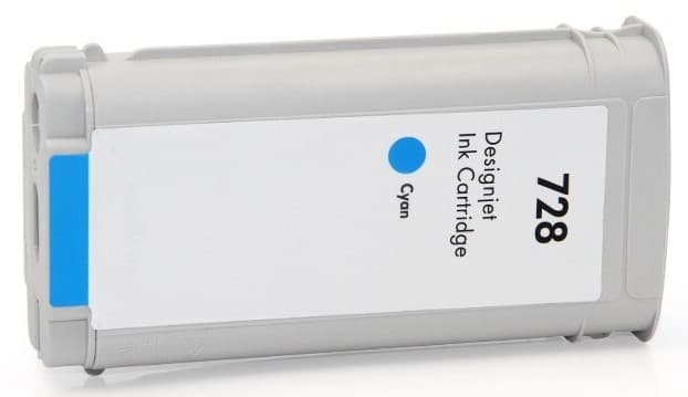 Cartus compatibil HP 728 Cyan (F9J67A)