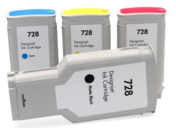 Pachet de cartuse compatibile HP 728