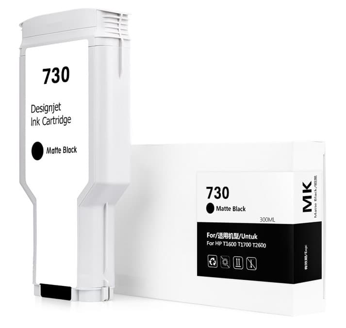 Cartus compatibil HP 730 Matte Black (P2V65A)