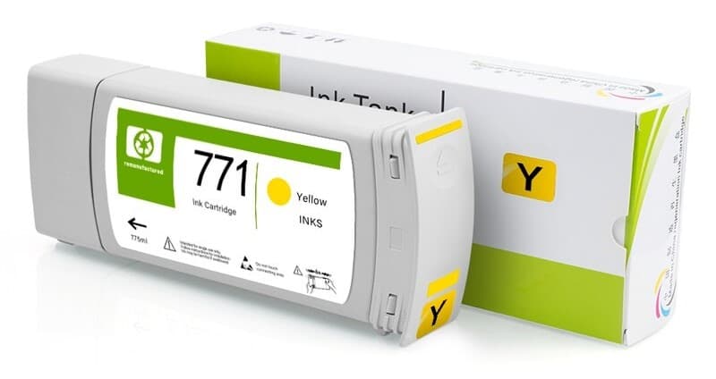Cartus compatibil HP 771C Yellow (B6Y10A)