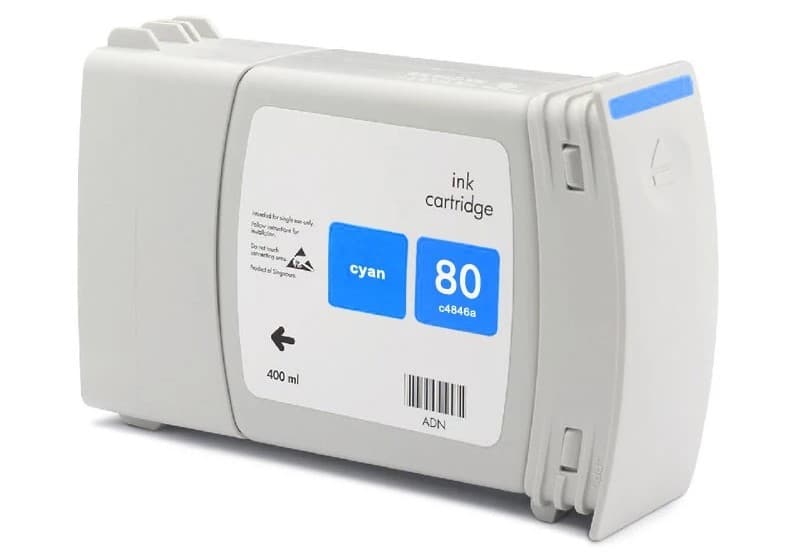 Cartus compatibil HP 80 Cyan (C4846A)