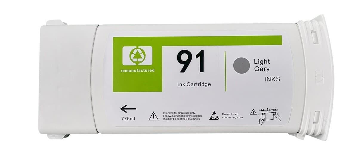 Cartus compatibil HP 91 Light Gray (C9466A)