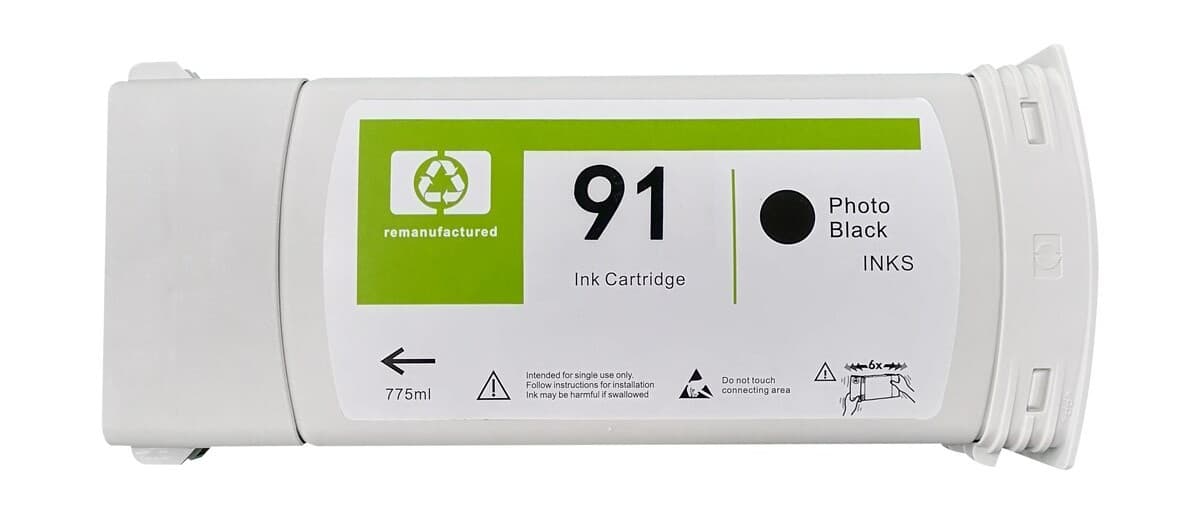 Cartus compatibil HP 91 Photo Black (C9465A)
