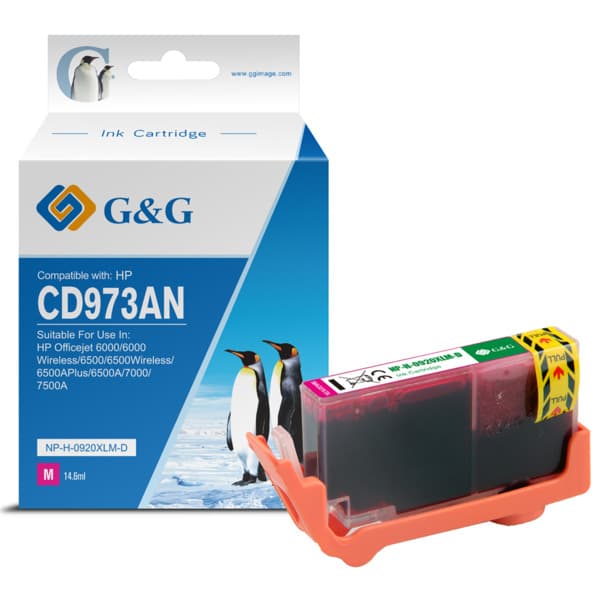 Cartus Premium G&G (0.7K) HP 920XL Magenta (CD973AE)