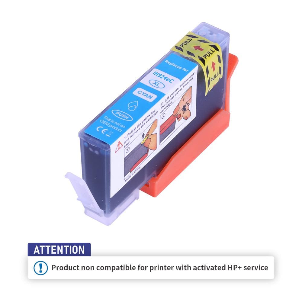 Cartus compatibil HP 924e EvoMore Cyan (4K0U7NE)