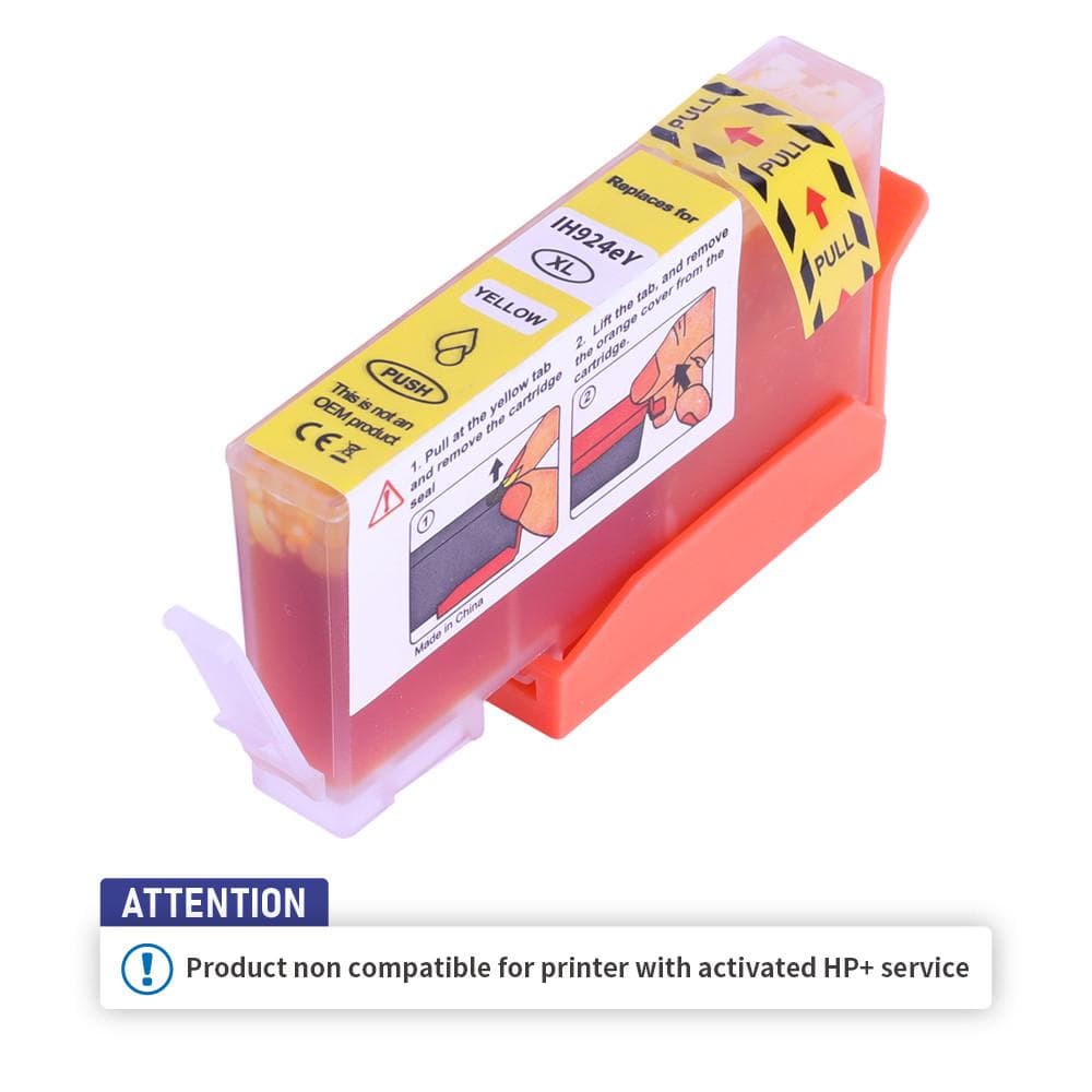 Cartus compatibil HP 924e EvoMore Yellow (4K0U9NE)