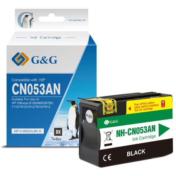 Cartus Premium G&G (1K) HP 932XL Black (CN053AE)