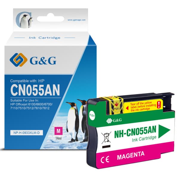 Cartus Premium G&G (0.825K) HP 933XL Magenta (CN055AE)