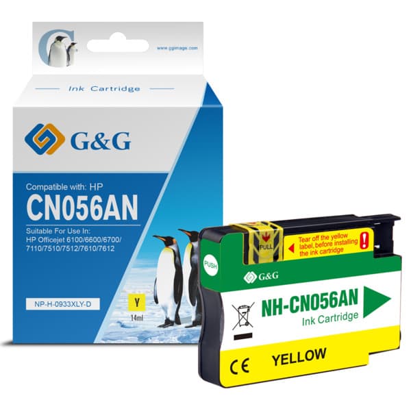 Cartus Premium G&G (0.825K) HP 933XL Yellow (CN056AE)