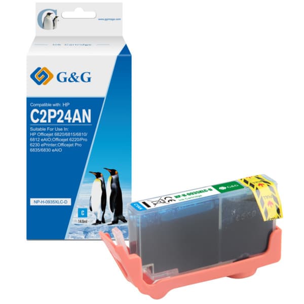 Cartus Premium G&G (0.825K) HP 935XL Cyan (C2P24AE)