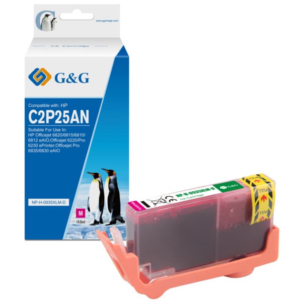 Cartus Premium G&G (0.825K) HP 935XL Magenta (C2P25AE)