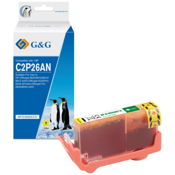 Cartus Premium G&G (0.825K) HP 935XL Yellow (C2P26AE)
