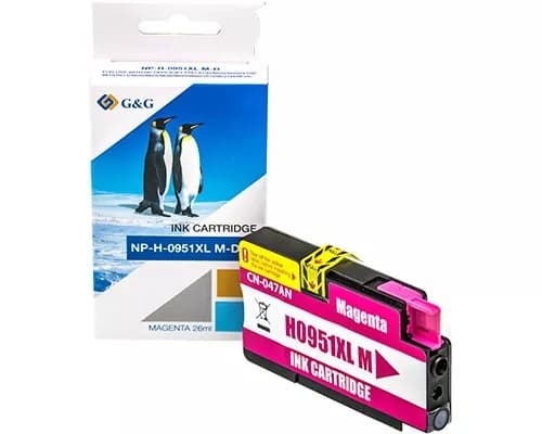 Cartus Premium G&G (1.5K) HP 951XL Magenta (CN047AE)