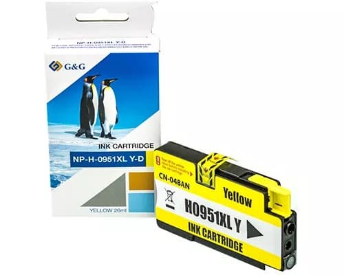 Cartus Premium G&G (1.5K) HP 951XL Yellow (CN048AE)