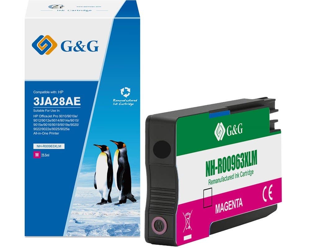 Cartus Premium G&G (1.6K) HP 963XL Magenta (3JA28AE)