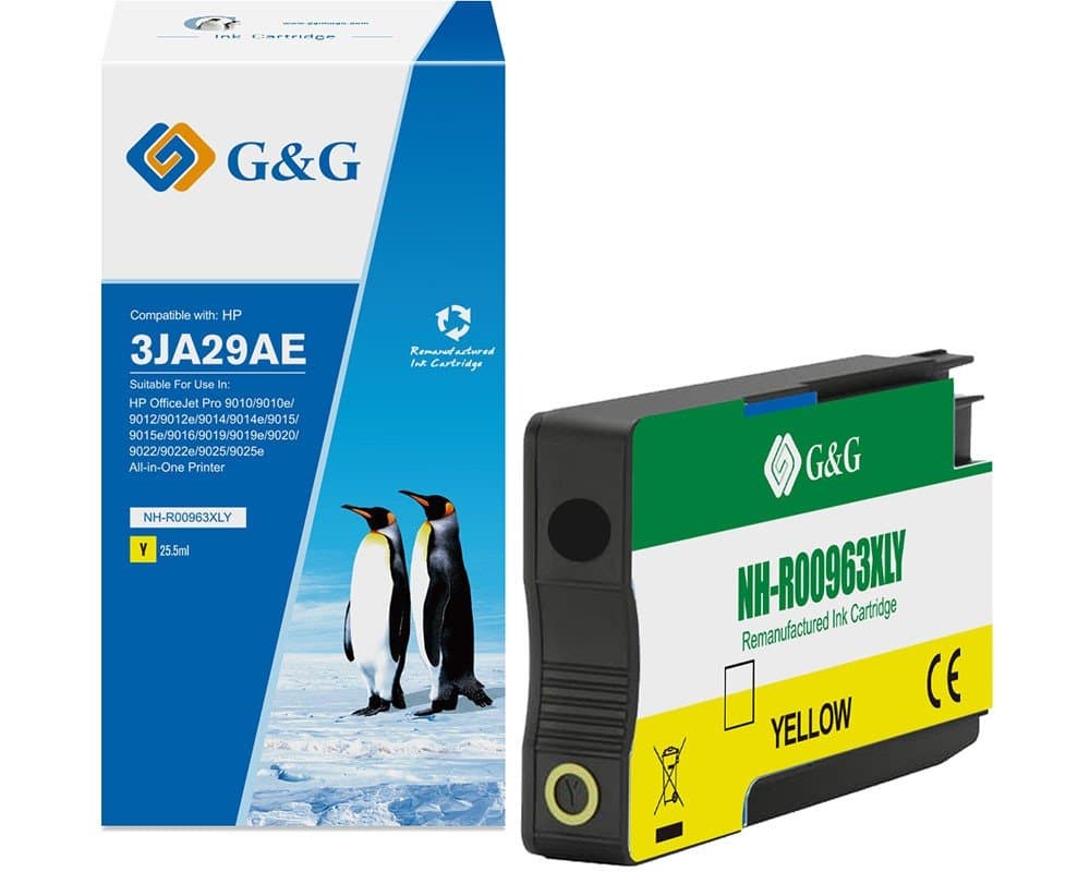Cartus Premium G&G (1.6K) HP 963XL Yellow (3JA29AE)
