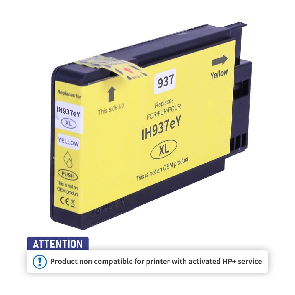 Cartus compatibil (1.65K) HP 937e EvoMore Yellow (4S6W8NE)