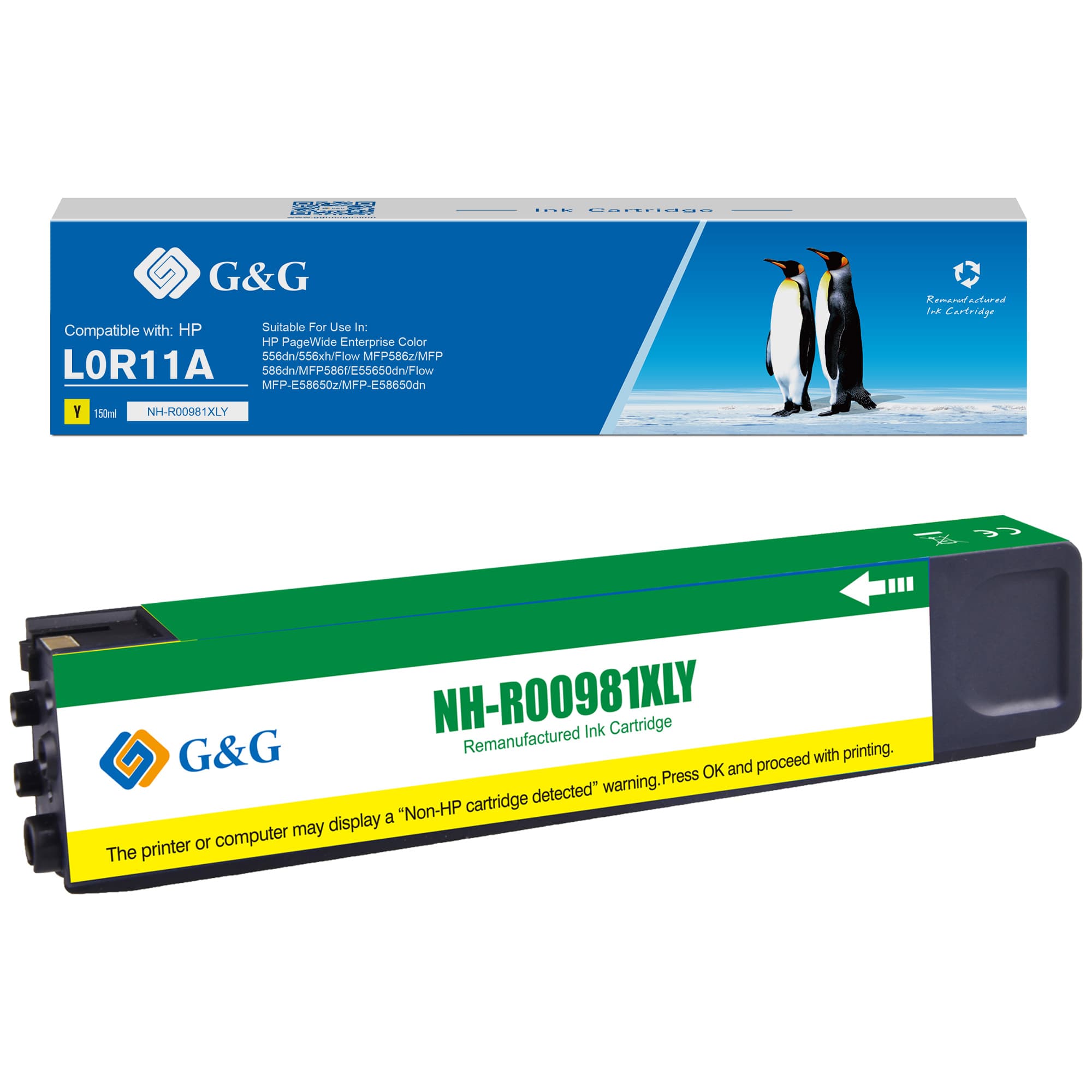 Cartus Premium G&G (10K) HP 981X Yellow (L0R11A)