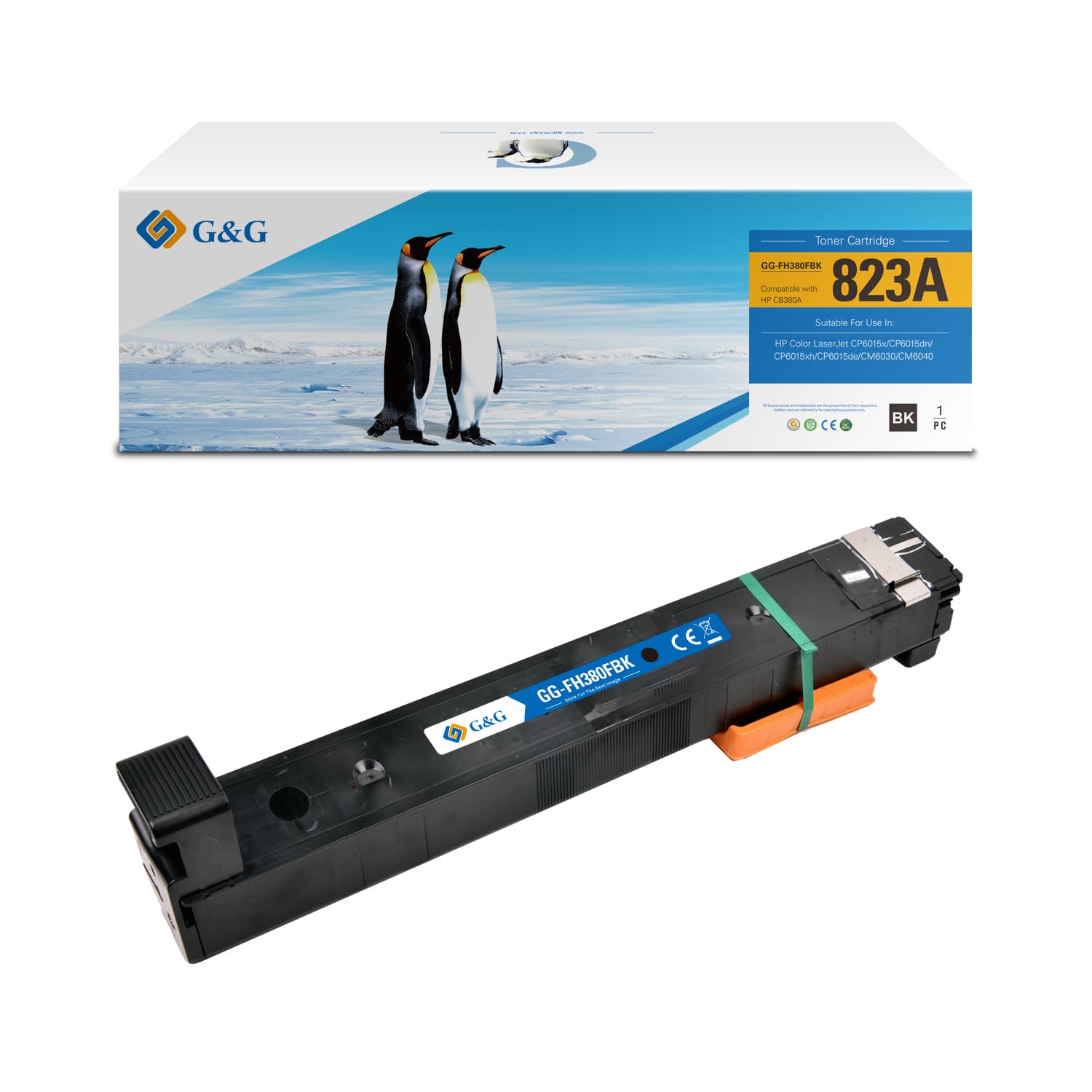 Toner Premium G&G (16.5K) HP 823A Black (CB380A)