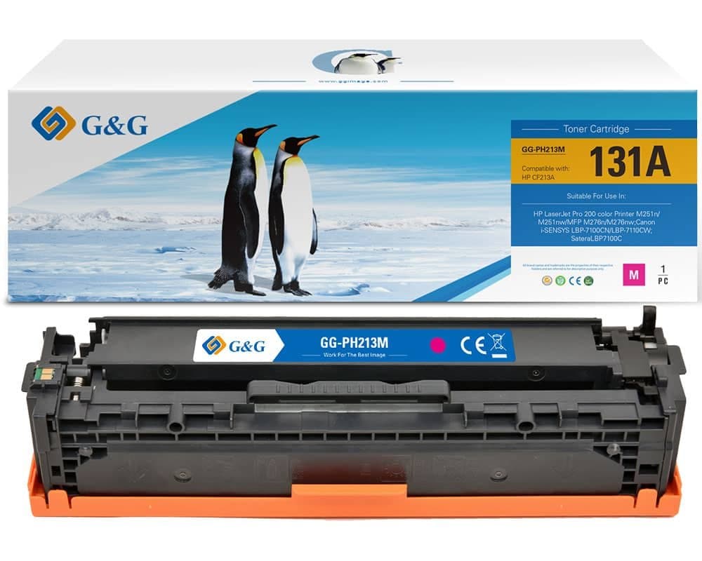 Toner Premium G&G (1.8K) HP 131A Magenta (CF213A)