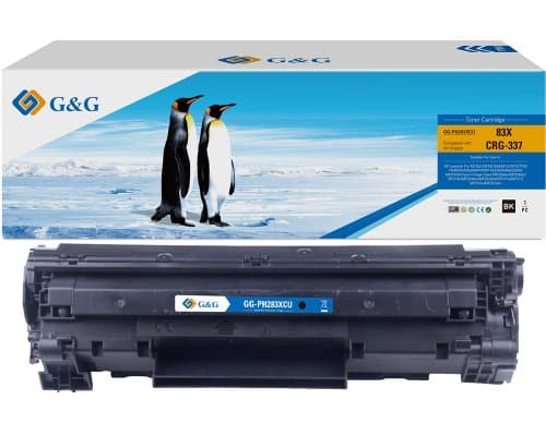 Toner Premium G&G (2.4K) Canon 737 Black (9435B002, CRG-737,CRG737)