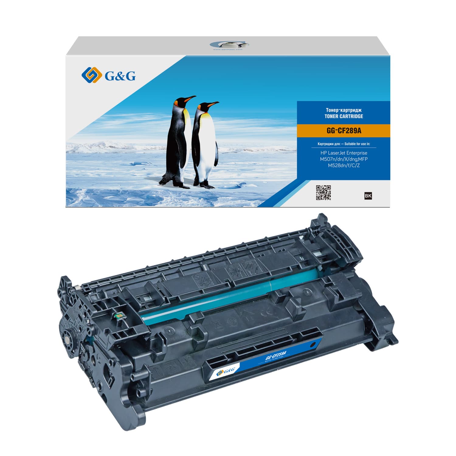 Toner Premium G&G (5K) HP 89A Black (CF289A)