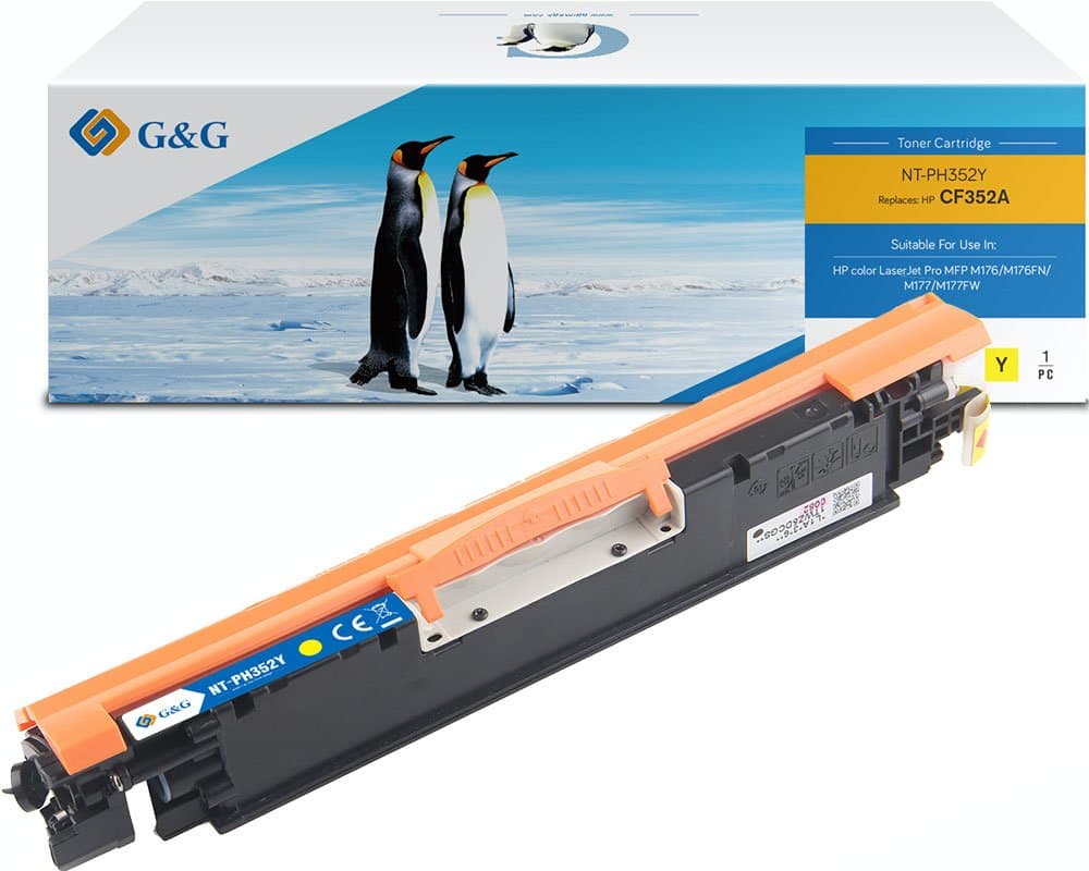 Toner Premium G&G (1K) HP 130A Yellow (CF352A)