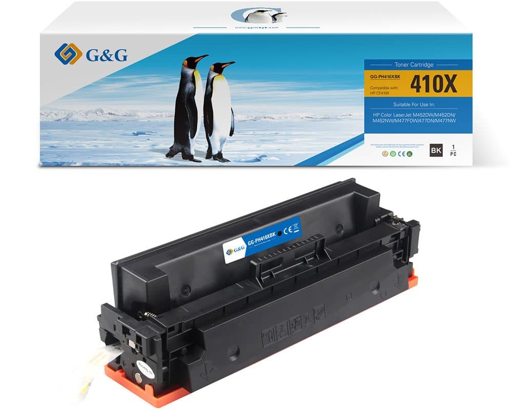 Toner Premium G&G (6.5K) HP 410X Black (CF410X)