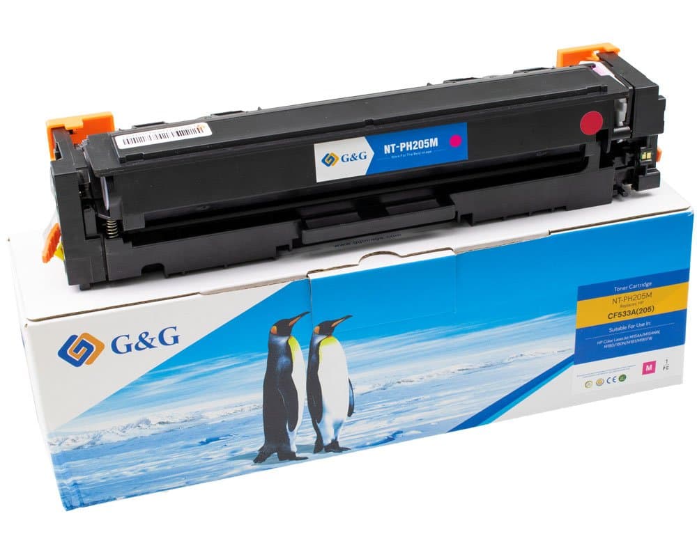 Toner Premium G&G (0.9K) HP 205A Magenta (CF533A)