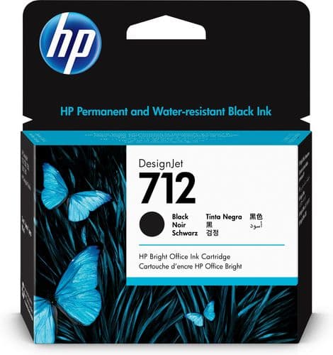 Cartus de cerneala original HP 712 Black (3ED71A)