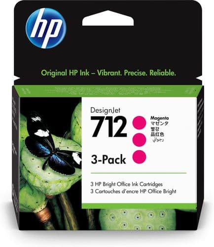 Cartus de cerneala original HP 712 Magenta (3ED78A)