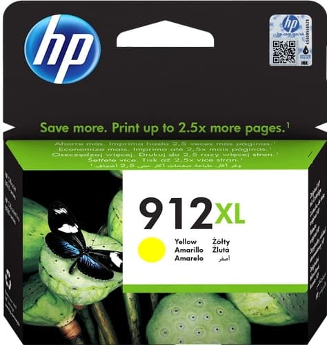 Cartus de cerneala HP 912XL Yellow (3YL83AE)