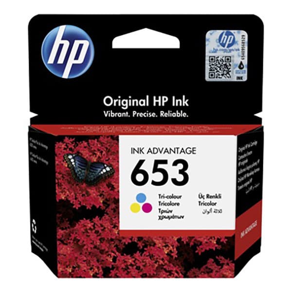 Cartus de cerneala original HP 653 Color (3YM74AE)