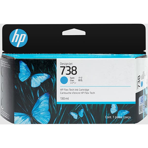 Cartus de Cerneala HP 738 Cyan (498N5A)