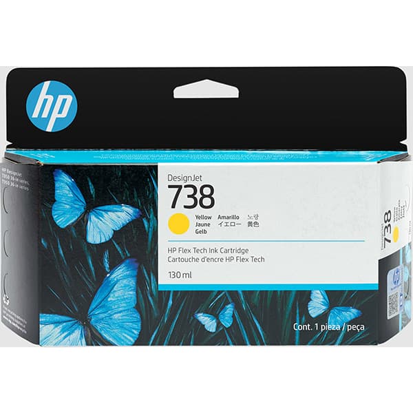 Cartus de Cerneala HP 738 Yellow (498N7A)
