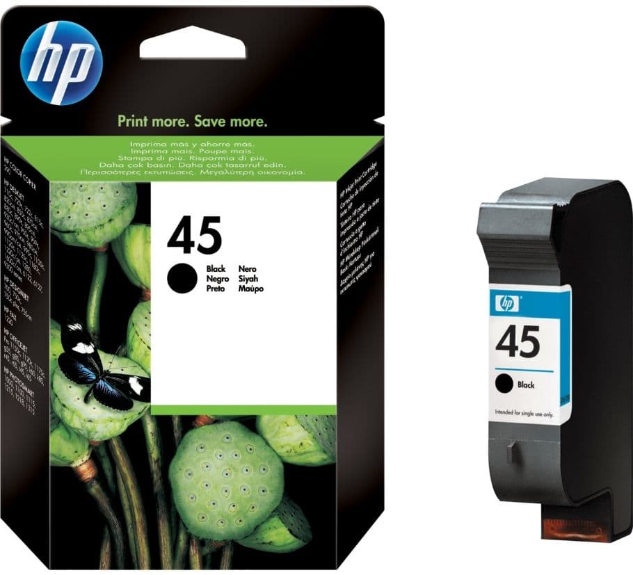 Cartus de cerneala original HP 45 Black (51645AE)