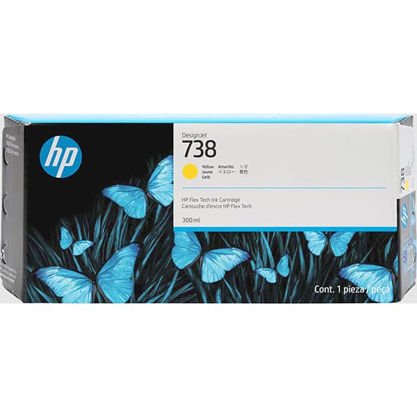 Cartus de Cerneala HP 738 Yellow (676M8A)
